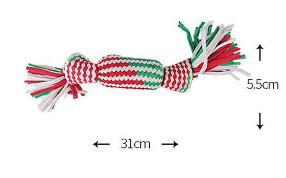 Cotton Rope Tug Pet Chew Toys For Aggressive Chewers Teething