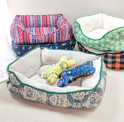 Washable Small Pet Bed Mat Anti Slip Bottom For Small Medium Dogs