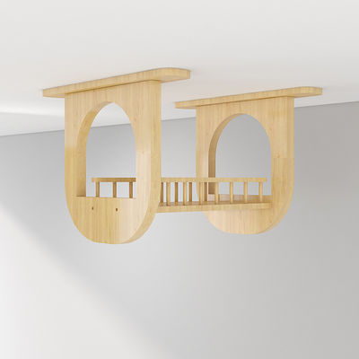 Diy Cat Climbing Wall Wood Cute Cat Tree Save Space Free Combination