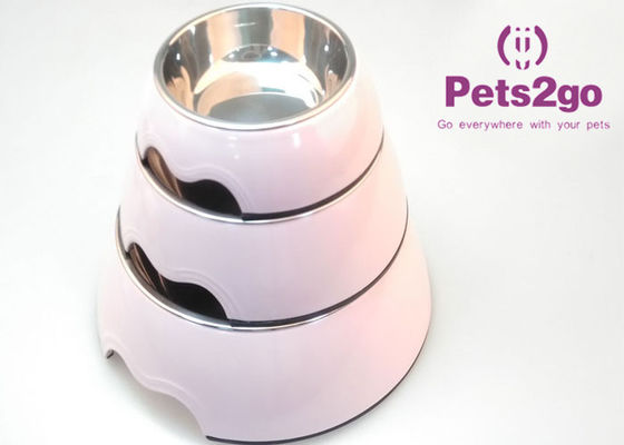 Stainless Steel 350ML 17.5*14*6CM Pet Feeder Bowls