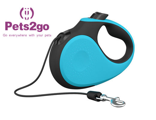 Solid Pattern 146*101*32mm Nylon Retractable Pet Leash