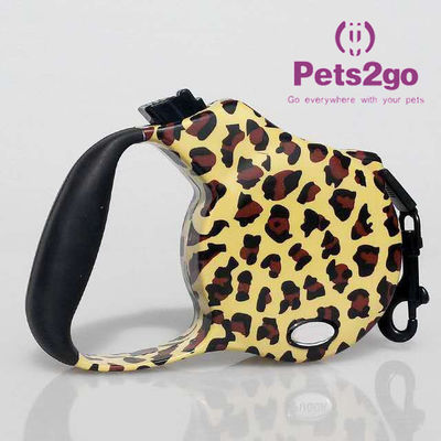 Chrome Plated 237g 3m Retractable Cord Dog Leash