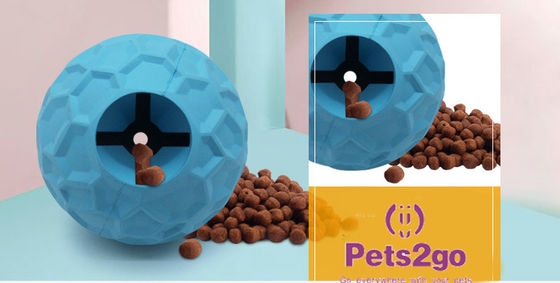 OEM food leakage Soft Rubber Ball for Small Animals