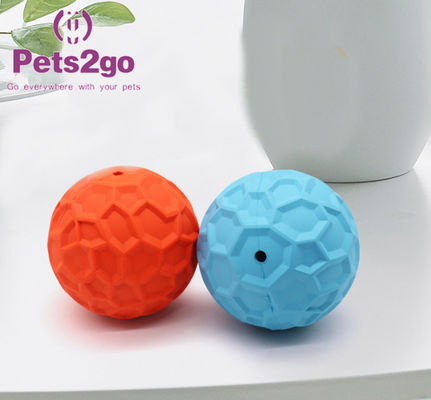 OEM food leakage Soft Rubber Ball for Small Animals