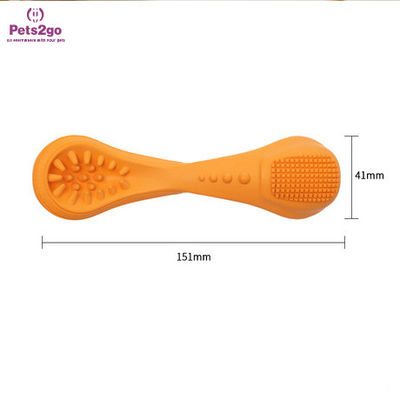 Hard Rubber Interactive Dog Chew Toys For Teeth Grinding