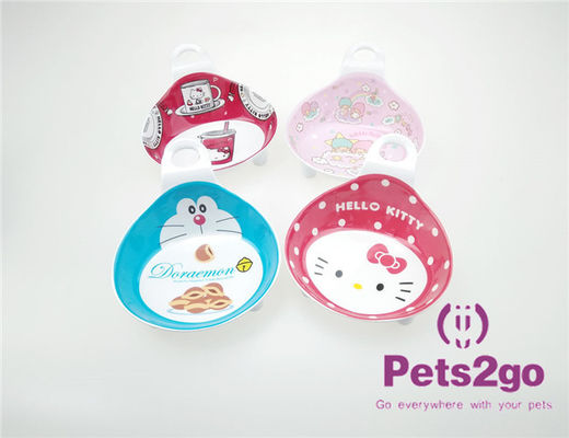 Multi Color 110g Silicone Ceramic Dog Feeding Bowls