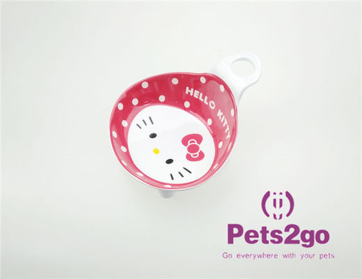 Multi Color 110g Silicone Ceramic Dog Feeding Bowls