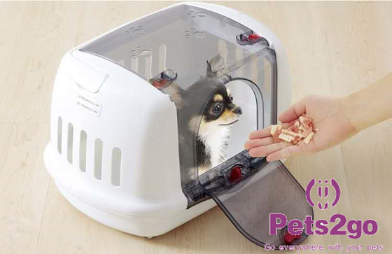 Airline Approved 1.63KG Pet Carrier Cage For Travelling