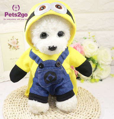 Stretchable 2kg 28cm Chest Pets Wearing Clothes