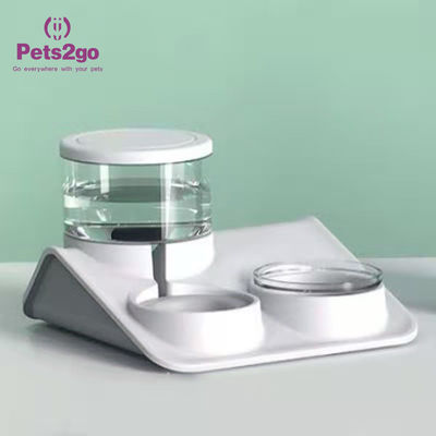 Stainless Steel Silicone 500g Pet Comfort Feeding Bowls