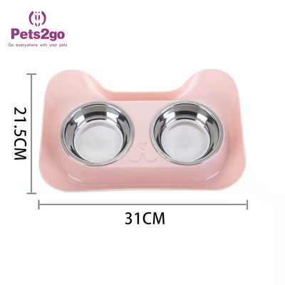 Ceramic Silicone 37.5X20X7mm Pet Feeder Bowls