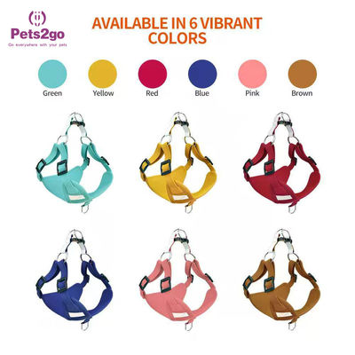 Soft Handles 200g Suede Pet Reflective Chest Strap