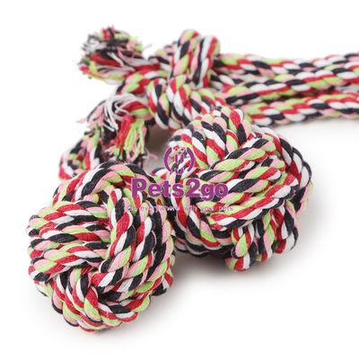 Braided 20cm Rope Pet Chew Toys For Small Medium Dogs