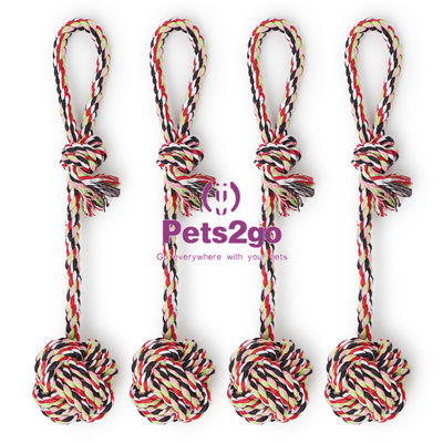 Braided 20cm Rope Pet Chew Toys For Small Medium Dogs