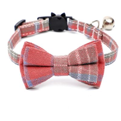 Dog Pure Cotton Plaid 28X1cm Pet Bow Tie