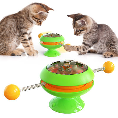 25x11cm Plastic Tease Circular Turntable Cat Toy