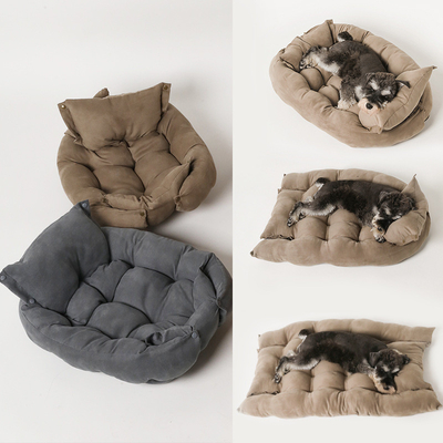 Folding Square Pet Sofa Cushion 100% Cotton Deformable Multifunctional
