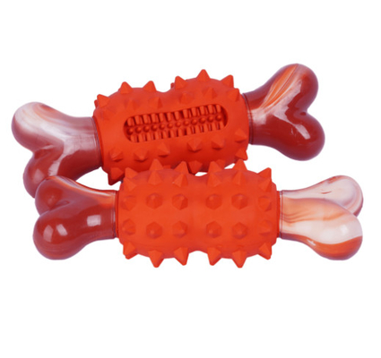 Natural Rubber Bones Safe Chew Toys For Dogs 25x18CM