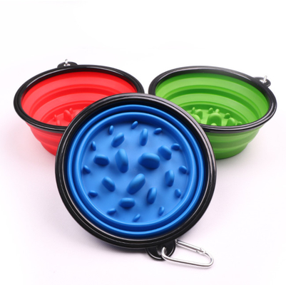Collapsible Silicone Puzzle Pet Travel Bowl Lead Free