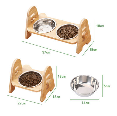 Elevated Porcelain Ceramic Raised Dog Bowls For Small Dogs