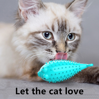 Imitation Fish Cat Mint Toy For Gnawing Teeth Cleaning Molars