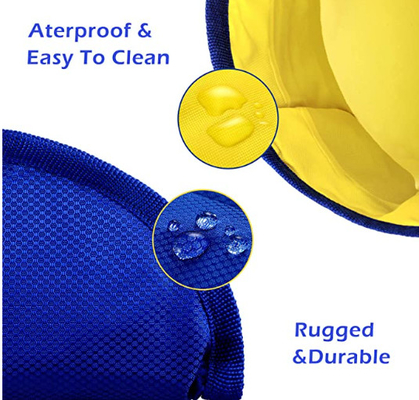 Collapsible Dog Travel Bowls Portable Pet Water Bowls With Zipper