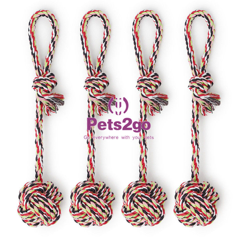 Braided 20cm Rope Pet Chew Toys For Small Medium Dogs
